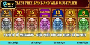 5 chú sư tử Megaways