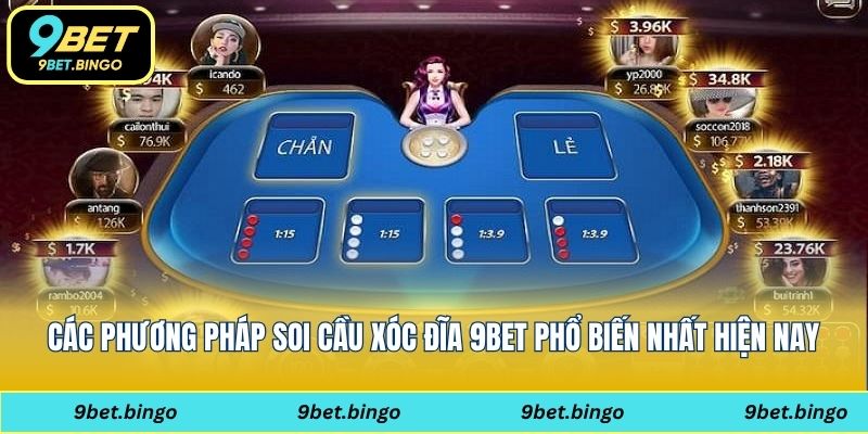 Các phương pháp soi cầu xóc đĩa 9bet phổ biến nhất hiện nay