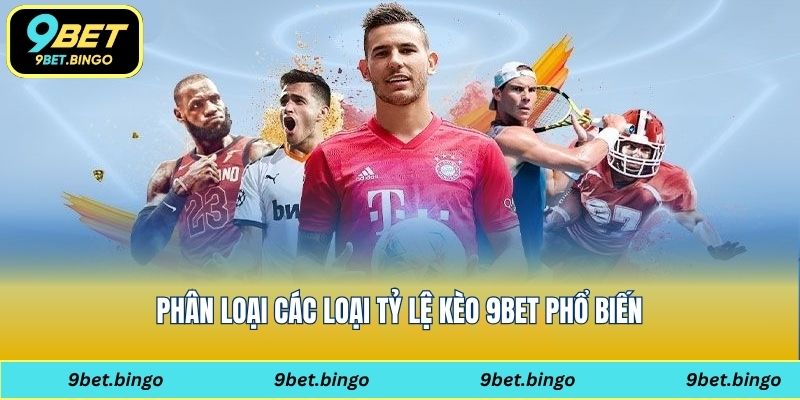 Phân loại các loại tỷ lệ kèo 9bet phổ biến